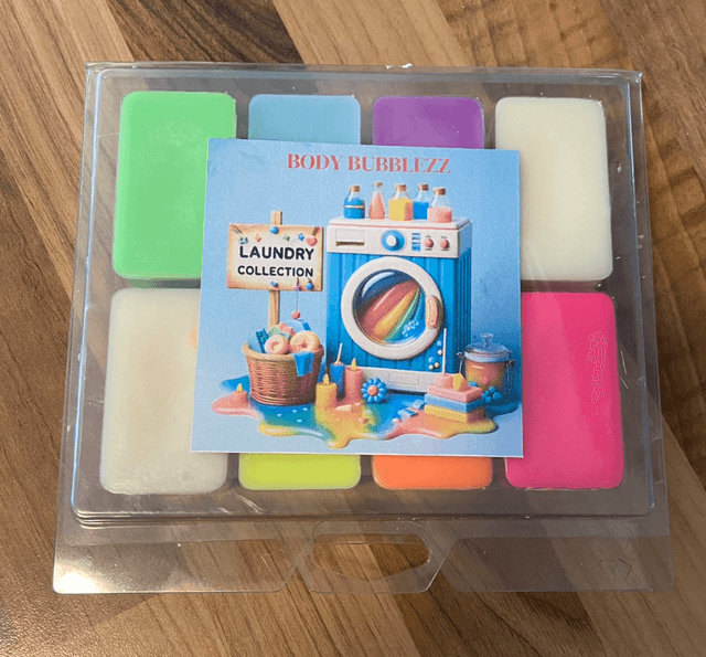 Laundry wax melt selection 
